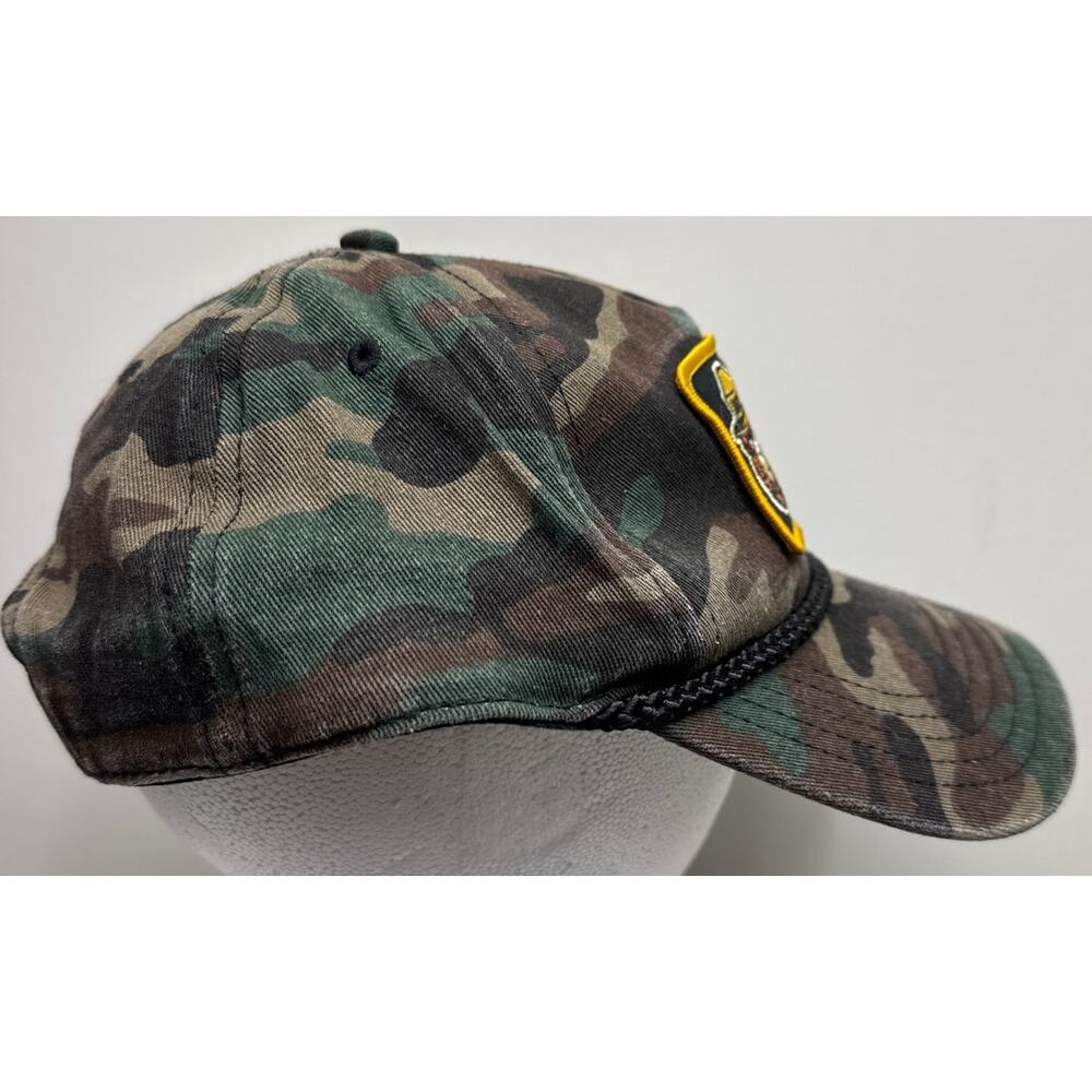 American Needle Roscoe Smokey Bear Camo Adjustable Hat, OS, Unisex - Picture 4 of 7